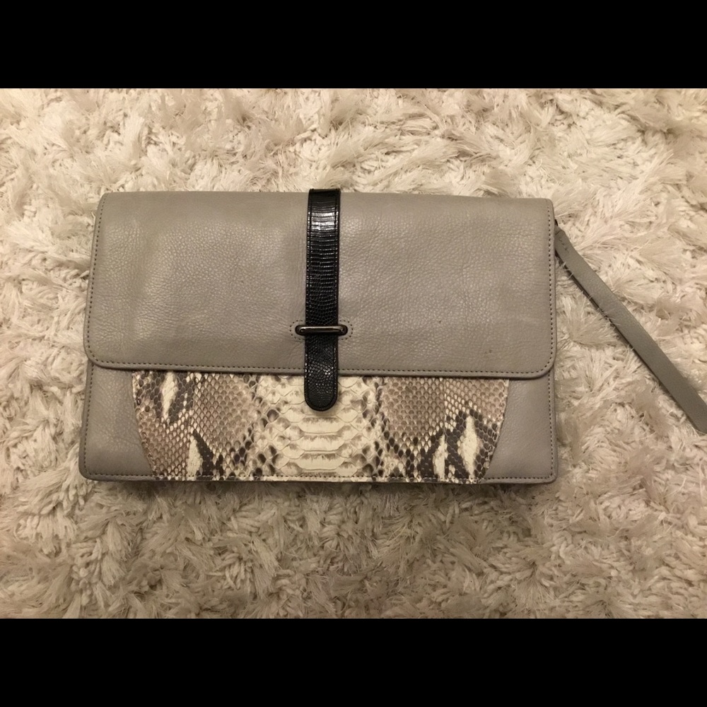 Khirma eliazov clutch bag